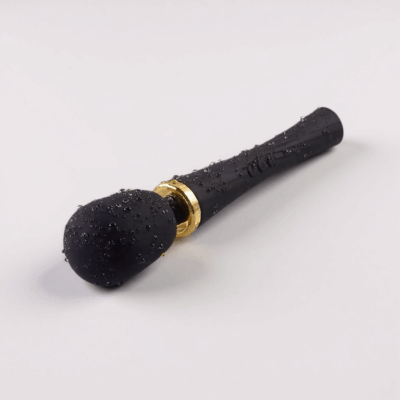 Lusties NoirPulse – Luxe Vibrerende Massagestaaf – Goud & Zwart – 15 Standen – Waterproof